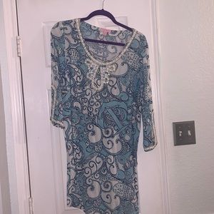 Lily Pulitzer shirt dress